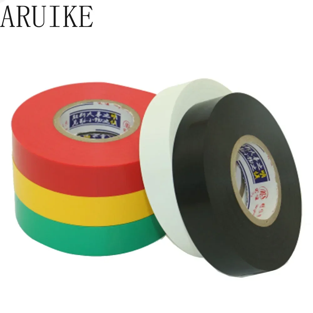 PVC Waterproof Tape 30m Long 18mm Insulation  Black Large Volume Electrical