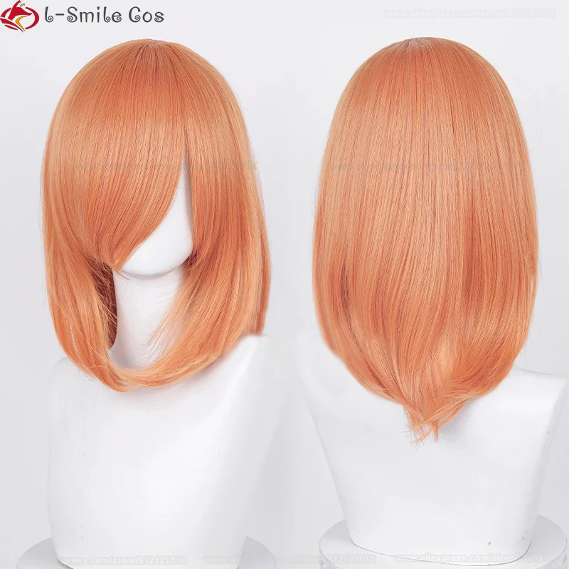 Hochwertige 40cm Multi Farben Frauen Anime Cosplay Perücke mit Pony Anime Kopfhaut hitze beständige synthetische Haare Halloween Party Perücken