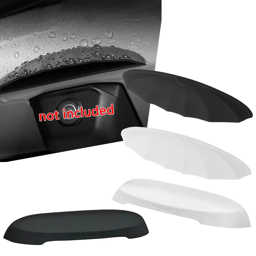 

Auto Rearview Camera Weatherproof Rain Shield Guards Silicone Car Reverse Camera Rainproof Protective Cover Accessories