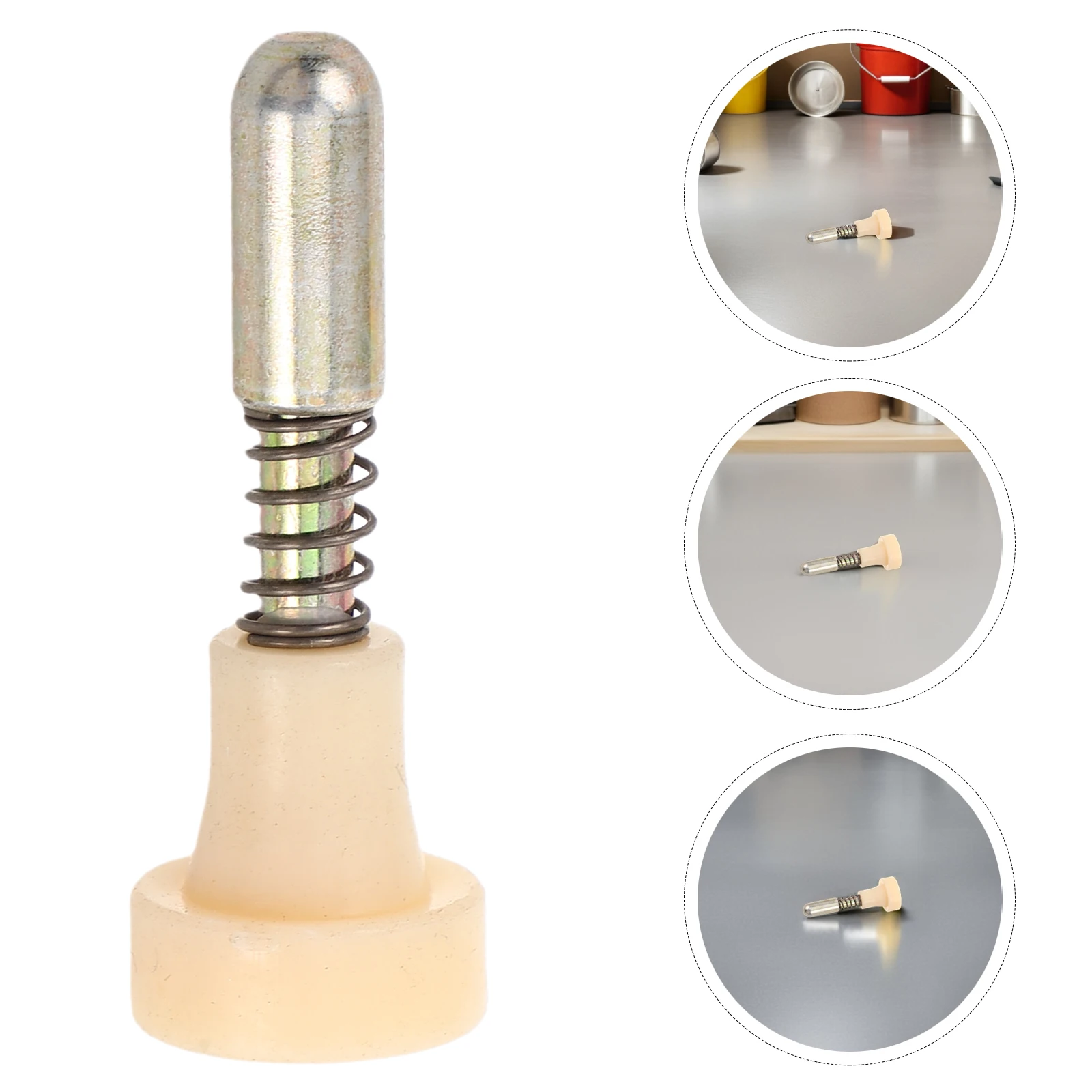 

20pcs Heavy Duty Aluminum Alloy Spring Latch Pin Set Push Button Gate Latch For Pet Cages Wooden Doors Trailer Fence Security