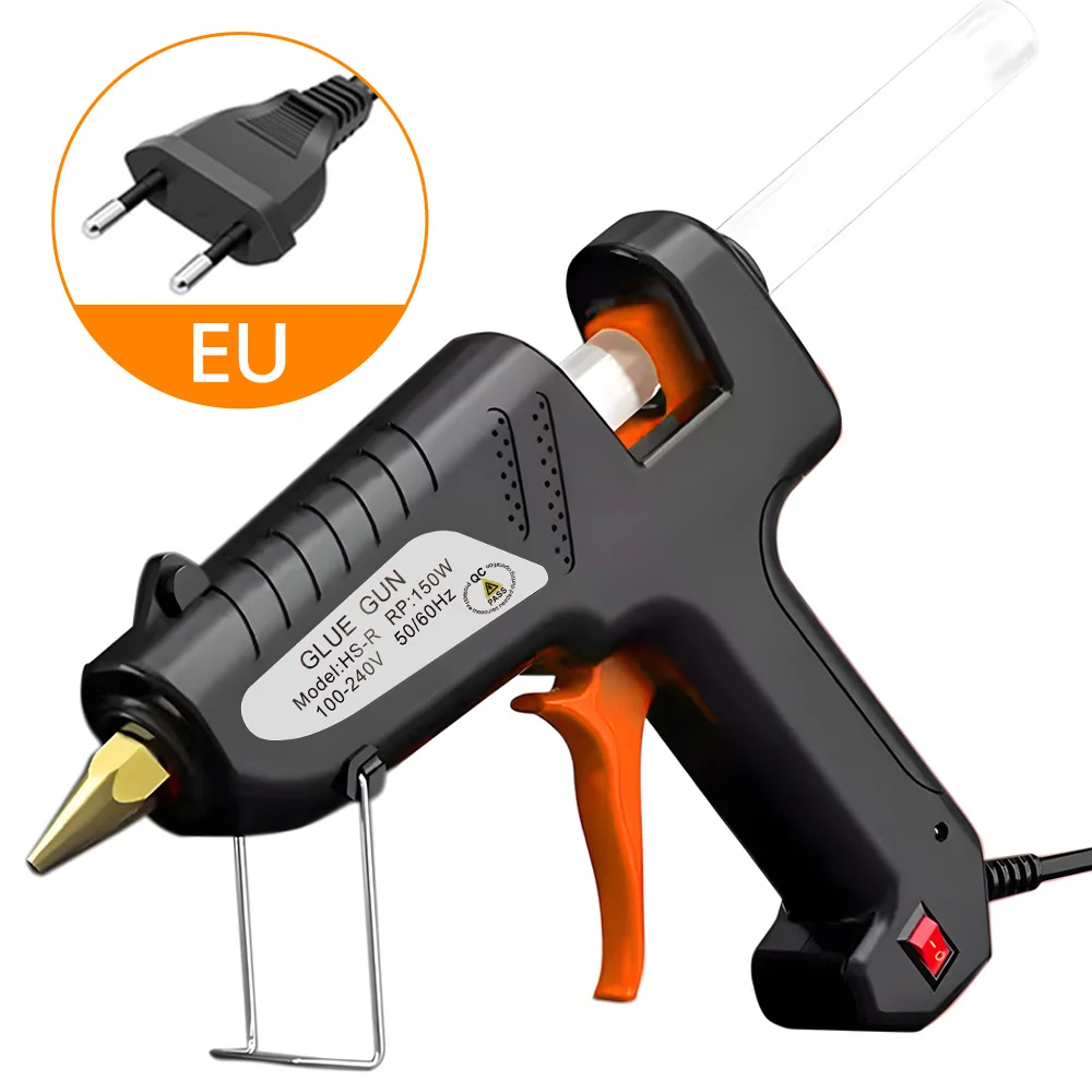 150W 220V Hot Melt Glue Gun 11mm Glue Sticks Industrial Grade DIY Electrothermal Glue Gun Home Mini Heat Glue Gun Repair Tools