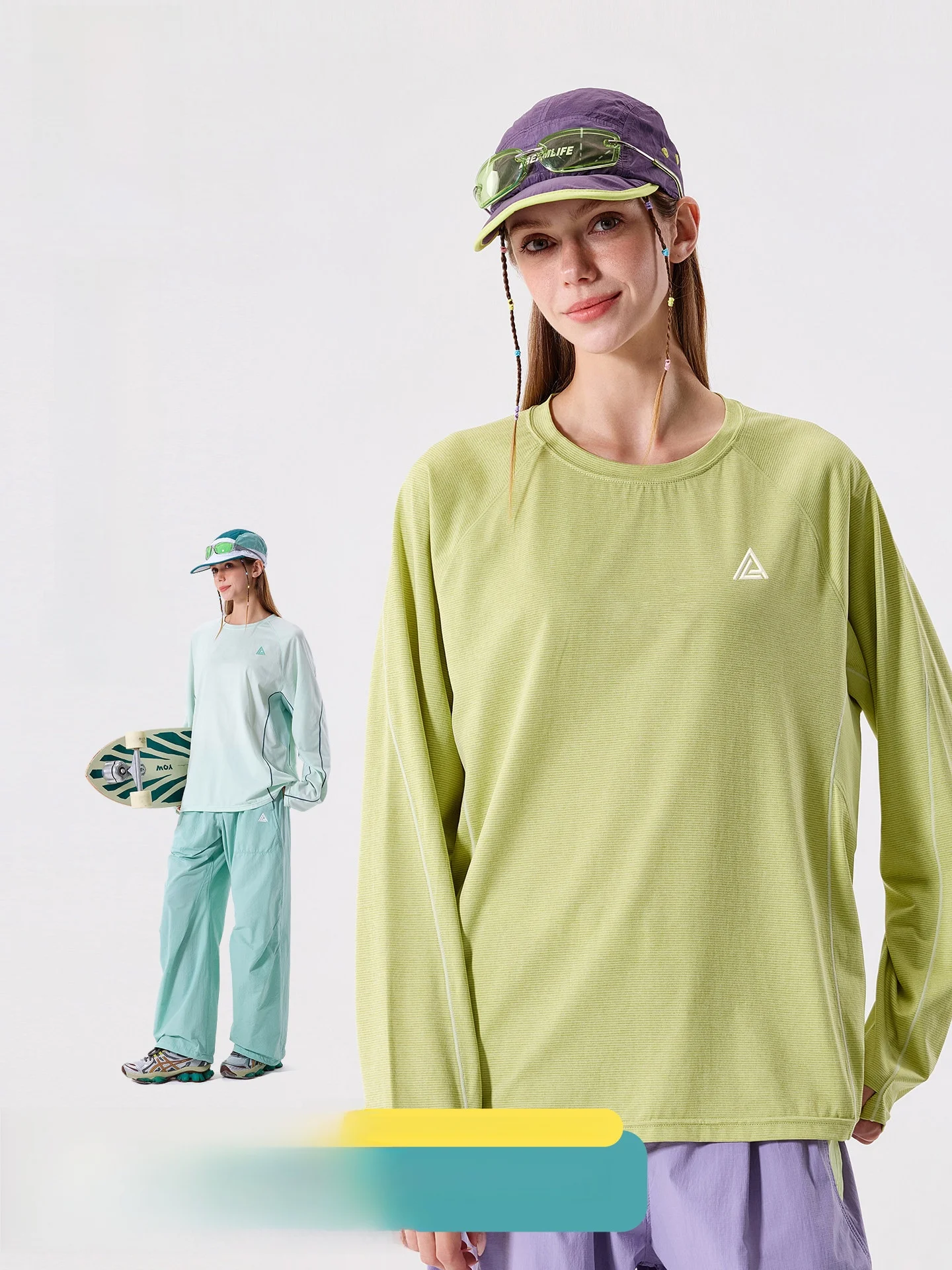LAZY DAY Outdoor Moisture Wicking Quick Dry Long Sleeve T Shirt Women's Autumn Winter Mountain Climbing Hiking Casual Loose Top