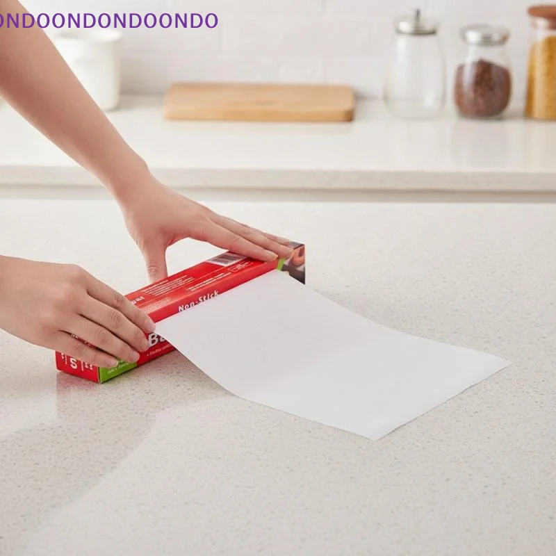 Thickened Non Stick Aluminum Foil Paper Food Grade Baking Sheet 3-20m Reusable for Home Restaurant Baking Roasting BBQ