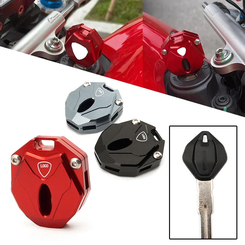Аксессуары для мотоцикла, брелок, оболочка и кольцо для ключей для DUCATI Streetfighter V4 SP V2 PANIGALE V2 V4 SP 2022 2023