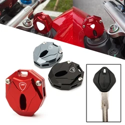 Motorcycle Accessorie Keychain Case Shell & Keychain Key Ring For DUCATI Streetfighter V4 SP V2 PANIGALE V2 V4 SP 2022 2023 2024