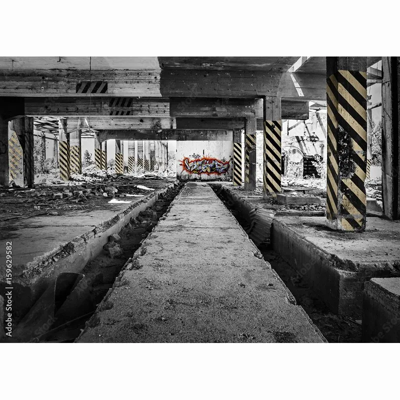 SHUOZHIKE-fondos de fotografía de Graffiti de tela artística, accesorios de estudio, Vintage, pared de ladrillo, Fondo de fotografía OCK-05