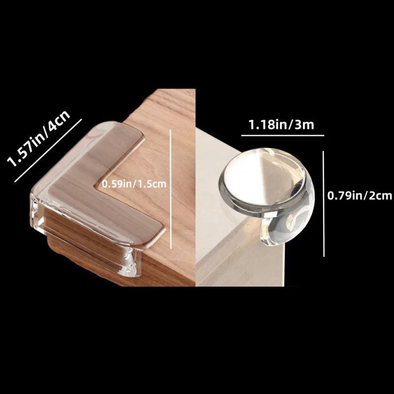 Children's anti-collision corner table with edge wrapping and protective cover, safety anti-collision home safety accessories