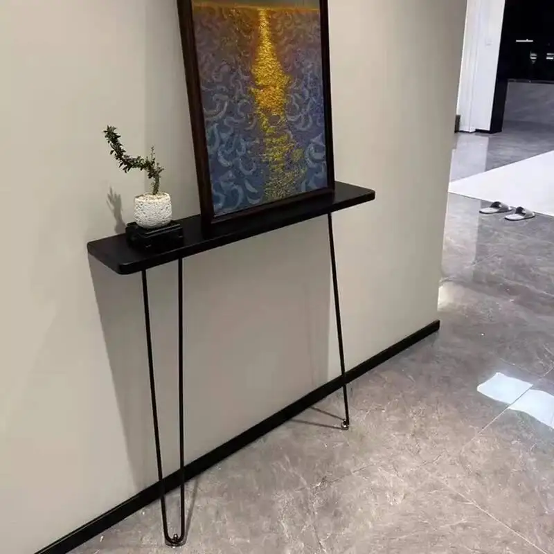 Narrow Minimalist Console Tables French Rustic Glamour Elegant Console Tables Nordic Trendy Meuble Salon Furniture Living Room