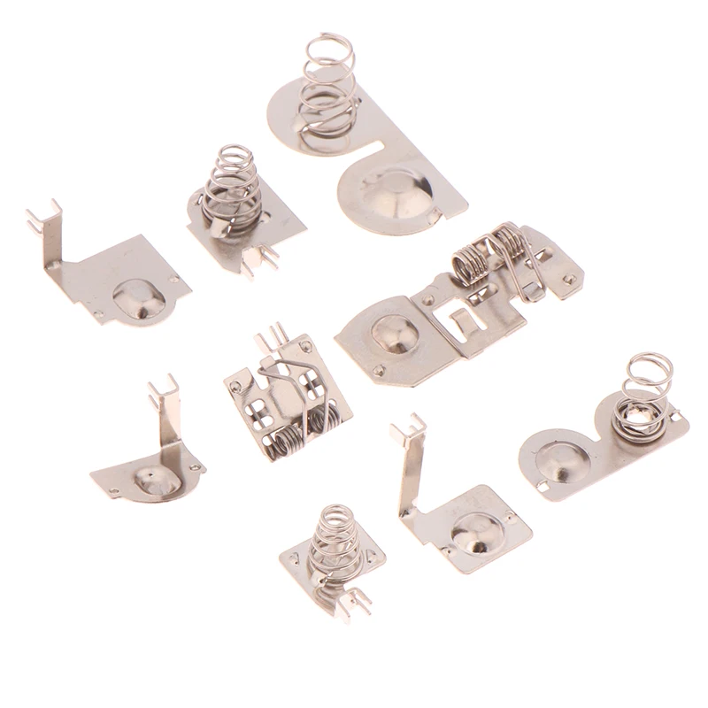 Per Gameboy Advance Terminali batteria a colori Contatti a molla Sostituzione per GB DMG GBA GBC GBP Console Alloggiamento e scheda madre