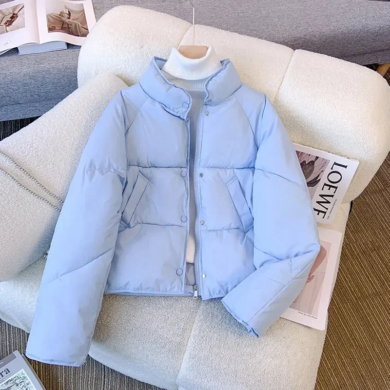 GELITAYIN 2024 New Korean Winter Fashion Parkas Women Jacket Puffer Loose Casual Lightweight Warm Cotton Padded Jackets Female O