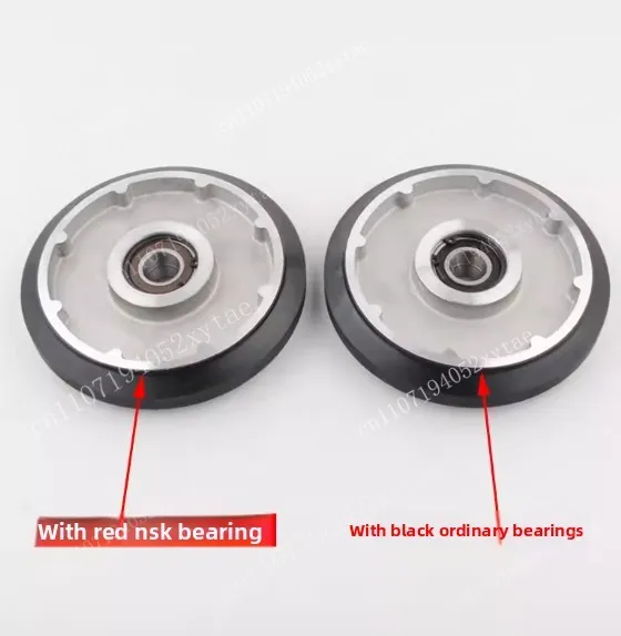 1pcs Elevator High-Speed Carriage Guide Shoe Roller Aircraft Wheel Part 160*30*6004 Counterweight Suitable for Hitachi Guangri
