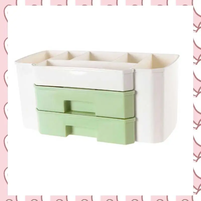 

HHTL Makeup Organizer Cosmetic Case For Jewelry Hair Accessories Beauty Skincare Product Organizing Makeup Storage Box Durable ,