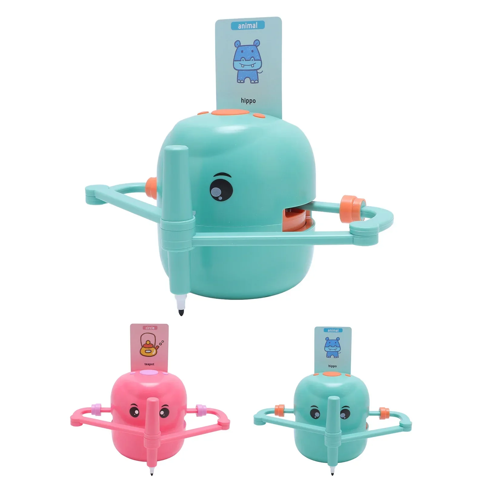 لوحة ذكية تفاعلية تعليمية مبكرة روبوت رسم فني تلقائي للأطفال من سن 5 سنوات فما فوق