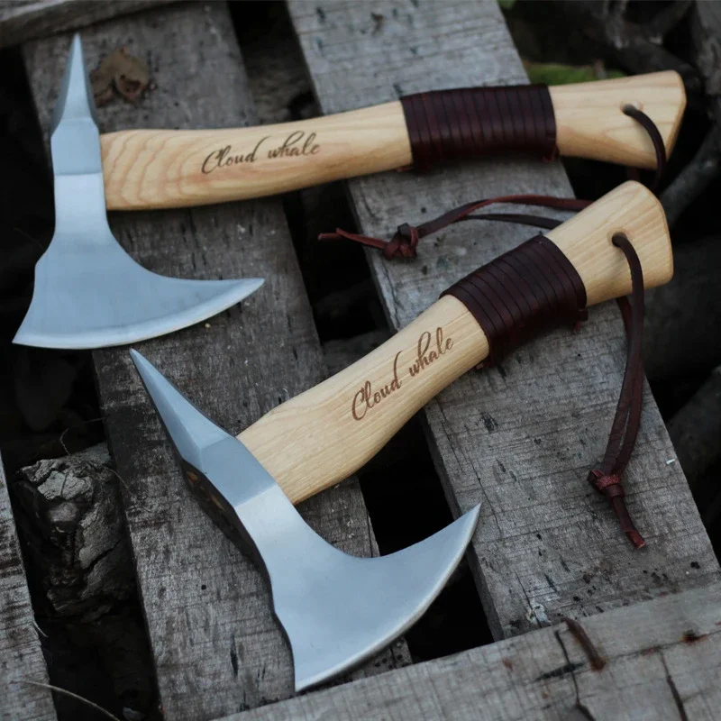 Multifunctional Eagle Nail Axe Forged Outdoor Hatchet Chopping Wood Bone-breaking and Ice-breaking Household Portable Small Axe