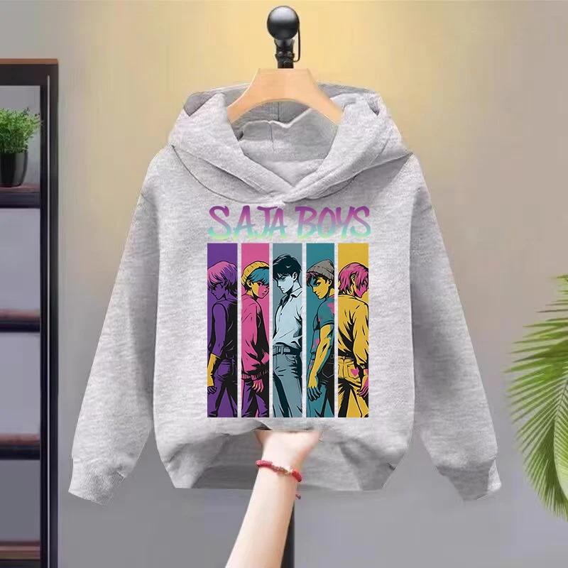 

2025 KidT-shirt K-Pop Demon Hunters The most popular and trendy hoodie set in Europe and AmericaHandsome