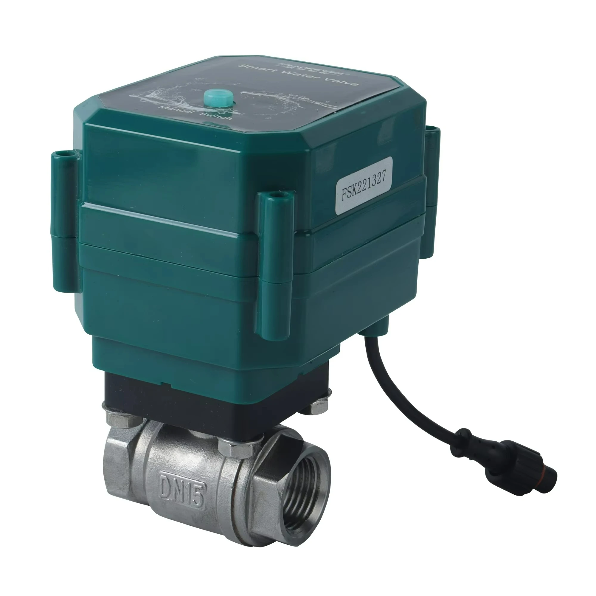Tuya WIFI SS304 Actuated Ball Valve DN15(1/2