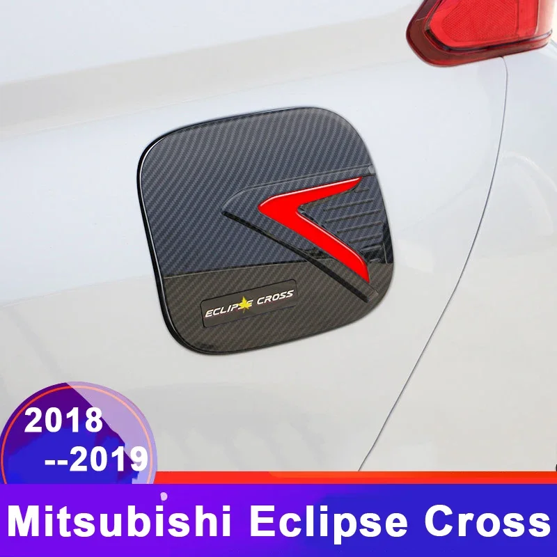 

Car Fuel Tank Cover For Mitsubishi Eclipse Cross 2018-2022 Car Styling ABS Exterior Decoration Fuel Tank Cap Sticker Tank Covers