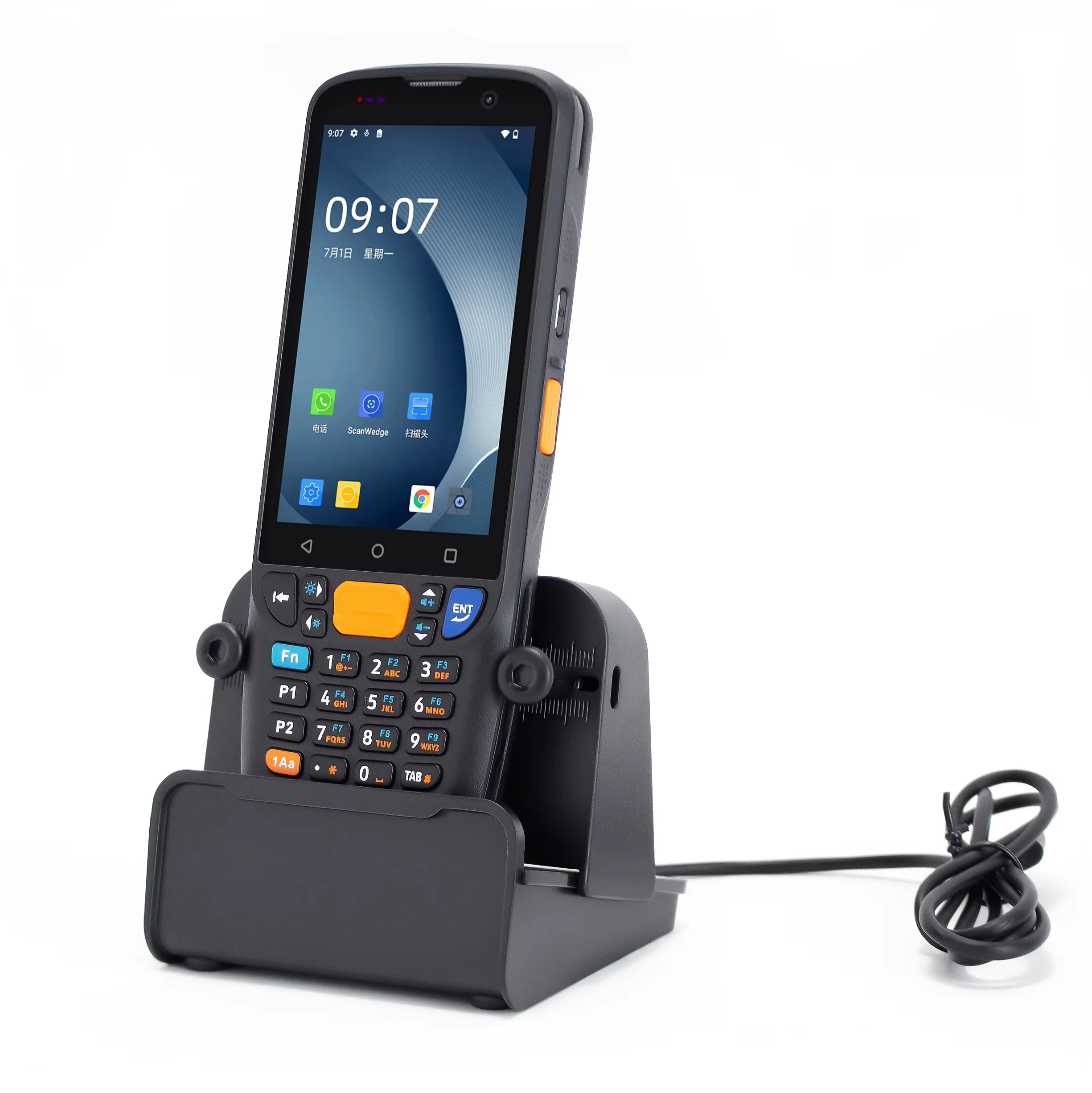 Megapixel Scanner 8core IP67 Google PLAY PDA Android11 Handheld Terminal 4+64G 2D/QR Data Collector with WIFI 4G Bluet GMS MC405