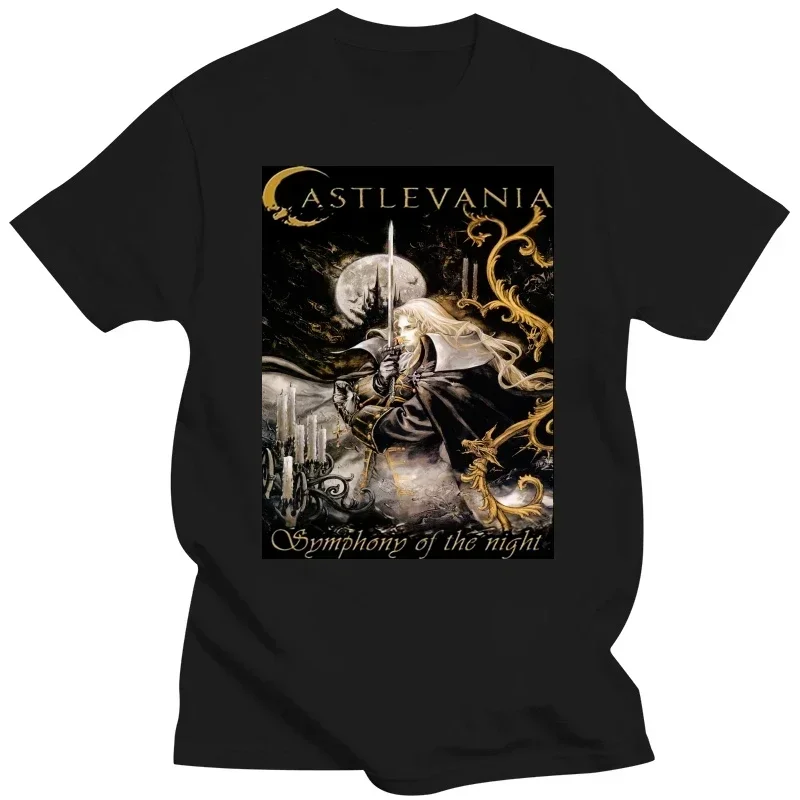 CASTLEVANIA Symphony of the Night Alucard v2 T SHIRT game black sizes S - 5XL New Arrival Informal fashion men manga clothes