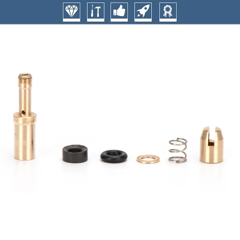 Kit de rechange de pompe haute pression à piston en cuivre, 30Mpa, 300bar, 4500psi, kit de remplacement de troisième étape, pièces et accessoires de pompes à air, 3 pièces