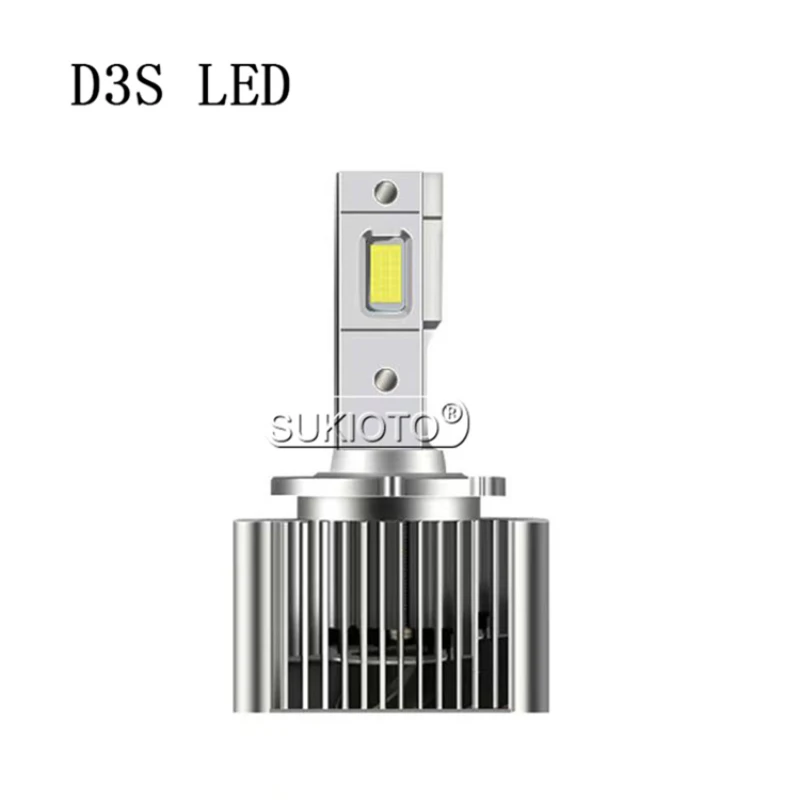 Plug and Play D2S D4S LED Headlights 70W Super Bright 6000K D1S D3S Canbus LED Car Headlight Bulbs to Replace HID Lights