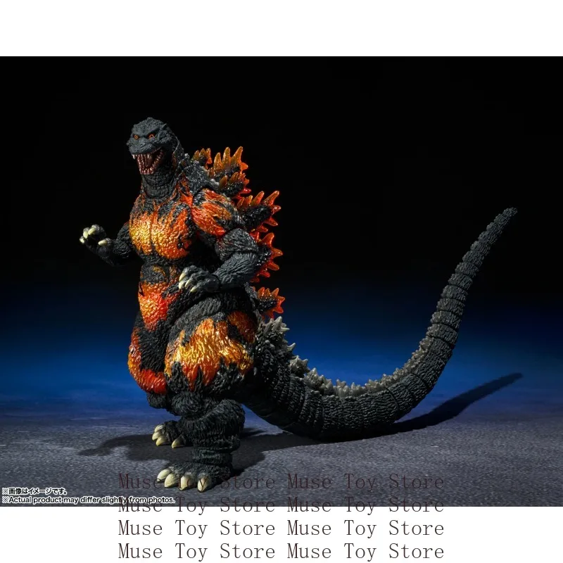Bandai Godzilla S.H.MonsterArts SHM brûlant Godzilla 1995 70th anniversaire spécial Ver Anime figurines jouets PVC en Stock