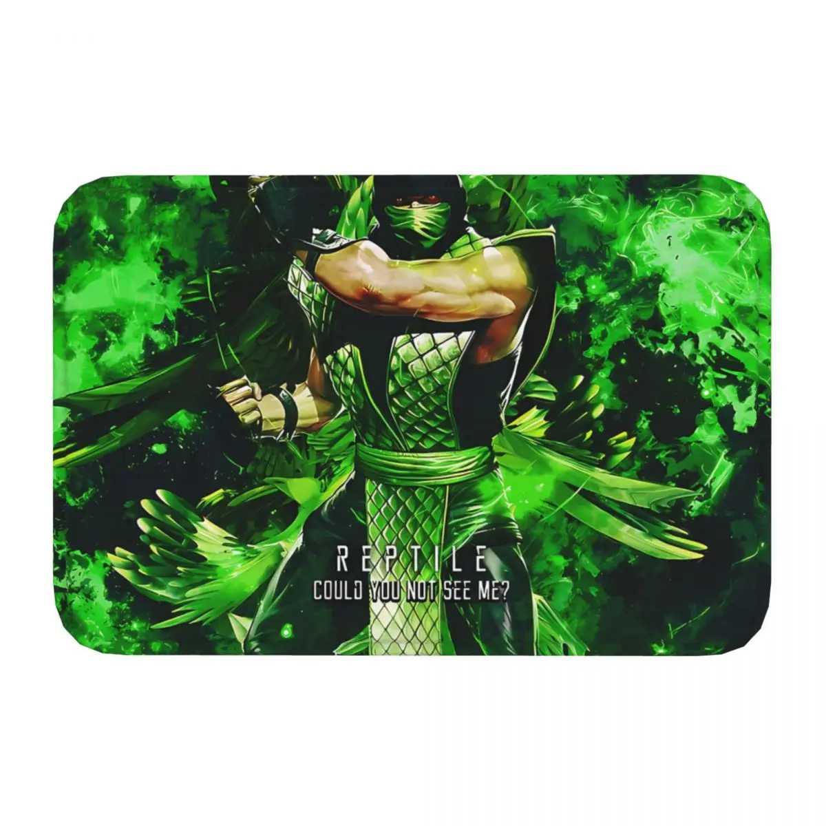 Game Mortal Kombat Non-slip Doormat Reptile Living Room Bedroom Mat Prayer Carpet Indoor Modern Decor