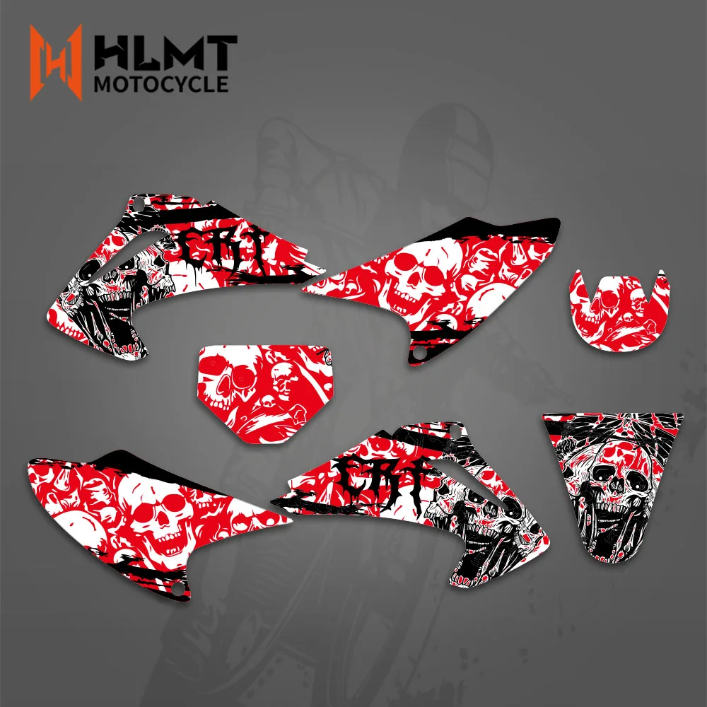 Graphics Background Decal Stickers Protector HLMT New Sticker For Honda  CRF230 CRF150F CRF230F CRF 150F 230 2003-2007