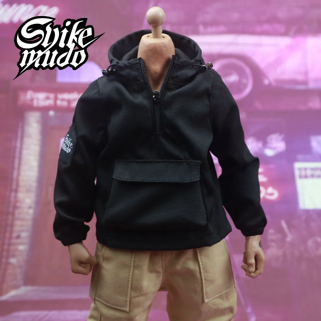 

Fanatic 1/6 Male Soldier Fashion Trend Pocket Jacket Half Zip Hoodies Model Accessories Fit 12'' Action Figure Body In Stock