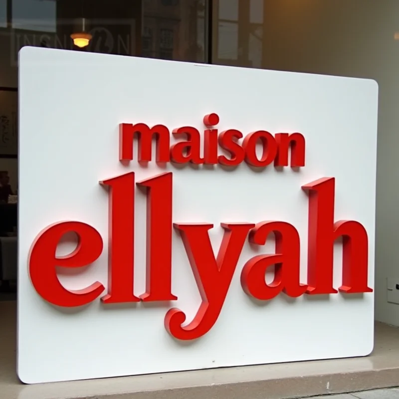 Custom Made 3D Metal Channel Letters Sign For Outdoor Advertising Waterproof Storefront Signage Suitable For Hotel Mall Office