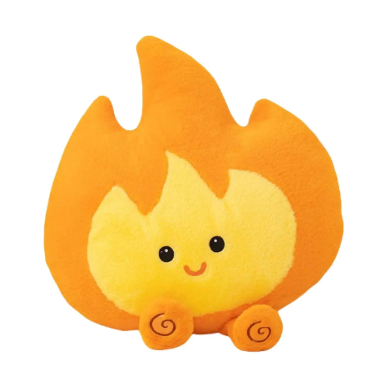 Peluche a fiamma, divertente, carino, simulazione cuscino da lettura arredamento della stanza, bambola di peluche ripiena, cuscino di peluche per bambini regalo di compleanno per bambini