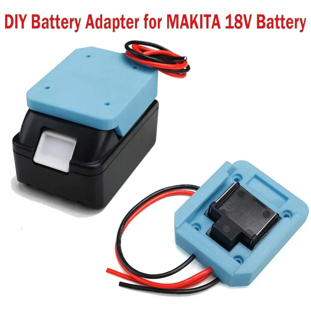 

Power Wheels Adaptor for Makita 18V Li-ion Battery Power Mount Connector DIY Adapter Dock Holder for Power Tool RC Toys Robotics