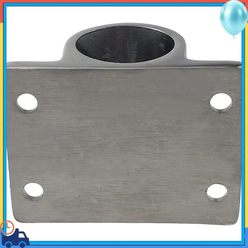 

L37A-1 пара морских поручней для лодок, нержавеющая сталь 316, устойчивость на 90 градусов, прямоугольное крепление на основании, поручни для трубки 22 мм