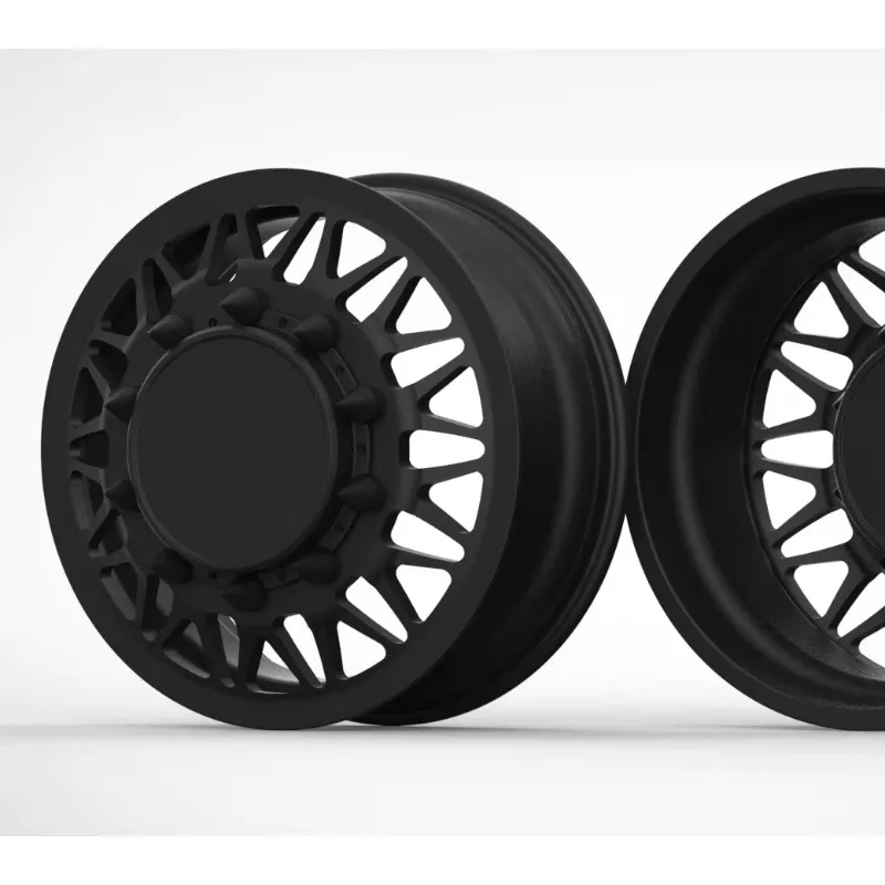 High-end customized deep concave forged alloy wheel hub, multi-inch single-piece sport rims, 5×3 PCD, gold polished finish
