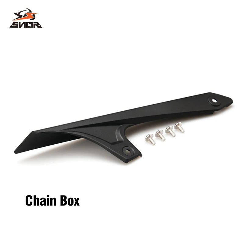 SNOR Motorcycle Rear Upper Lower Chain Box Chain Protector Guard For SURRON Hyper Bee Chain Box Combination  Sprocket Cover