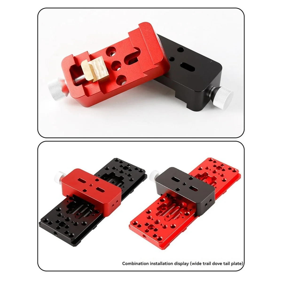 

Small Dual-Purpose Dovetail Groove Guide Mirror Guide Rail Slider Astronomical Telescope Accessories Black-AA85
