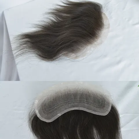 ESEEWIGS Швейцарское кружевное тупе из европейских волос 4x18 см