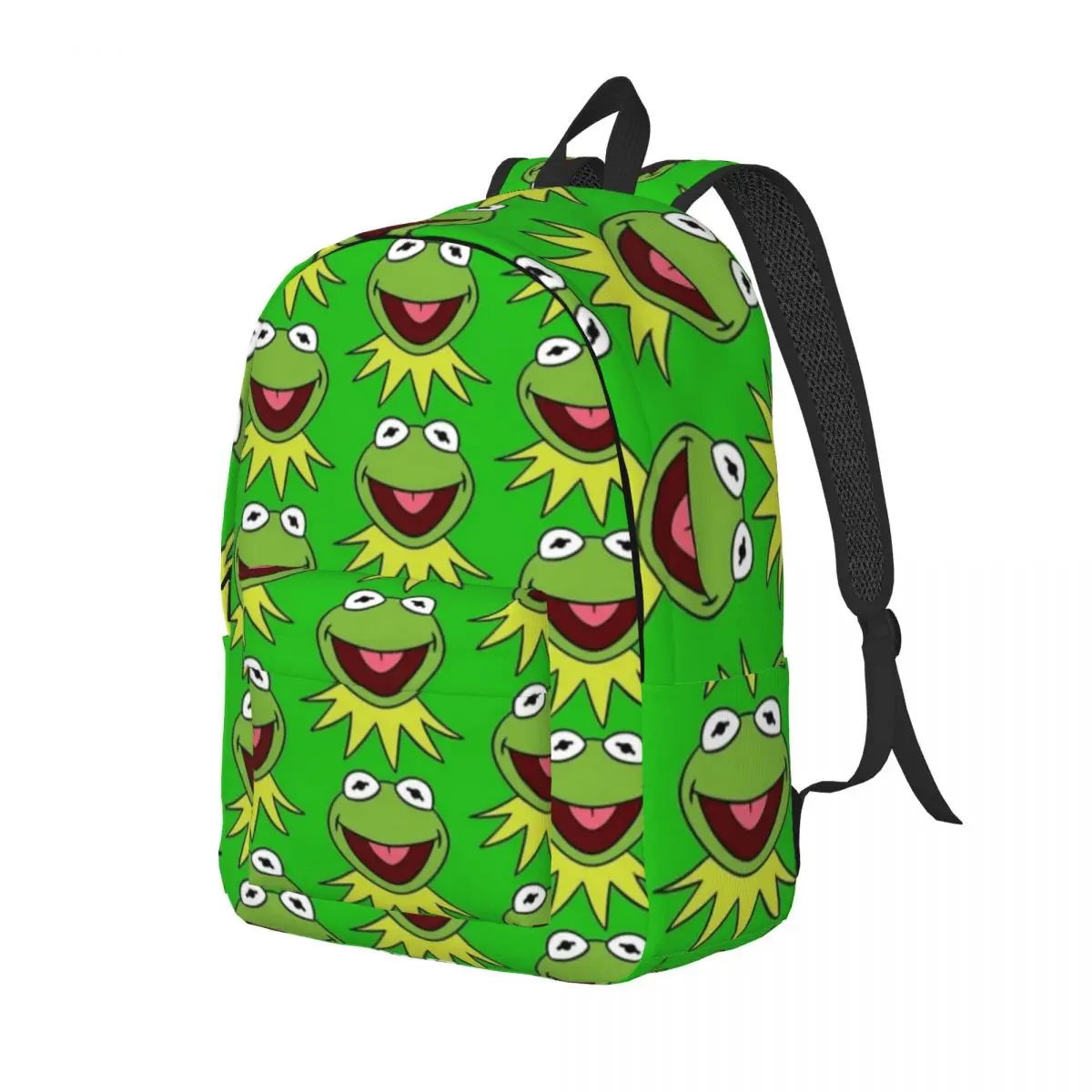 K-kermits New Fashion High Capacity Waterproof College Backpack Trendy Laptop Travel Book Bag 15.7in 17.7in