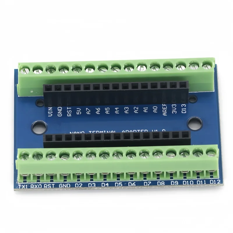 NANO V3.0 3.0 Controller Terminal Adapter Expansion Board NANO IO Shield Simple Extension Plate For Arduino AVR ATMEGA328P