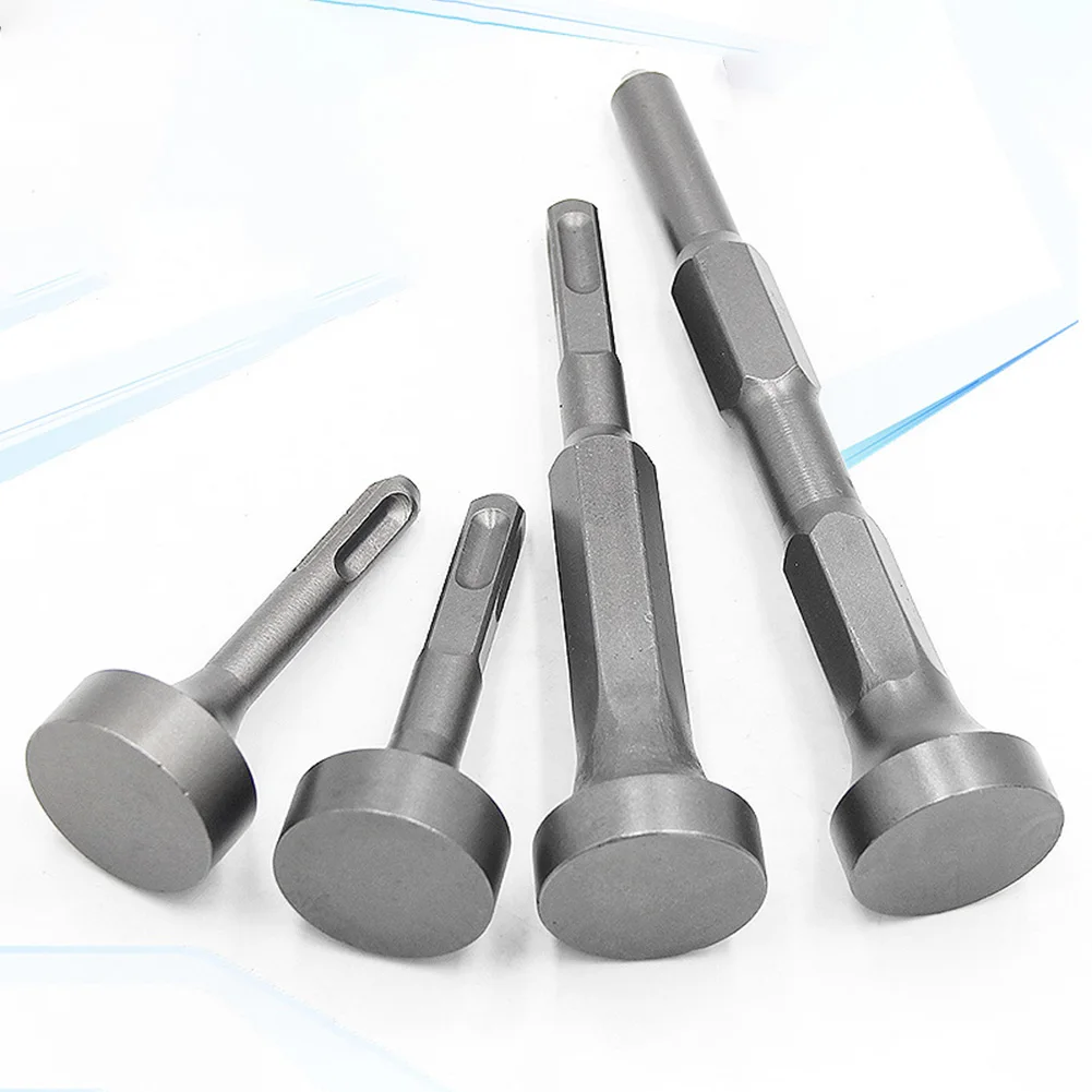 Ground Rod Hammering Tool Metal Driver Ground Rod Driver Hexagonal Handle Compatible Round Handle Compatible For Hammering Bolts