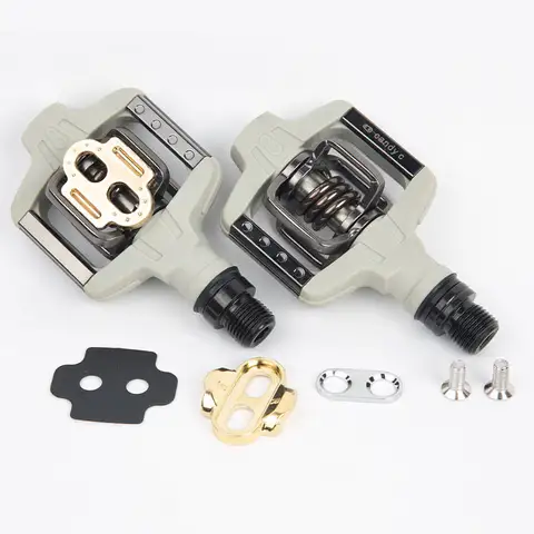 1Set MTB Accessories Pedals Cleats Mountain Bike For Crank Brother Pedal Copper MTB Accessories Eggbeater Candy Smarty Mallet