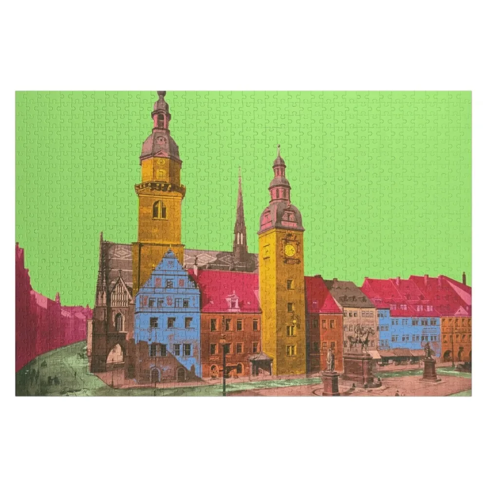 

View of the cultural capital Chemnitz Jigsaw Puzzle Personalize With Photo Puzzle