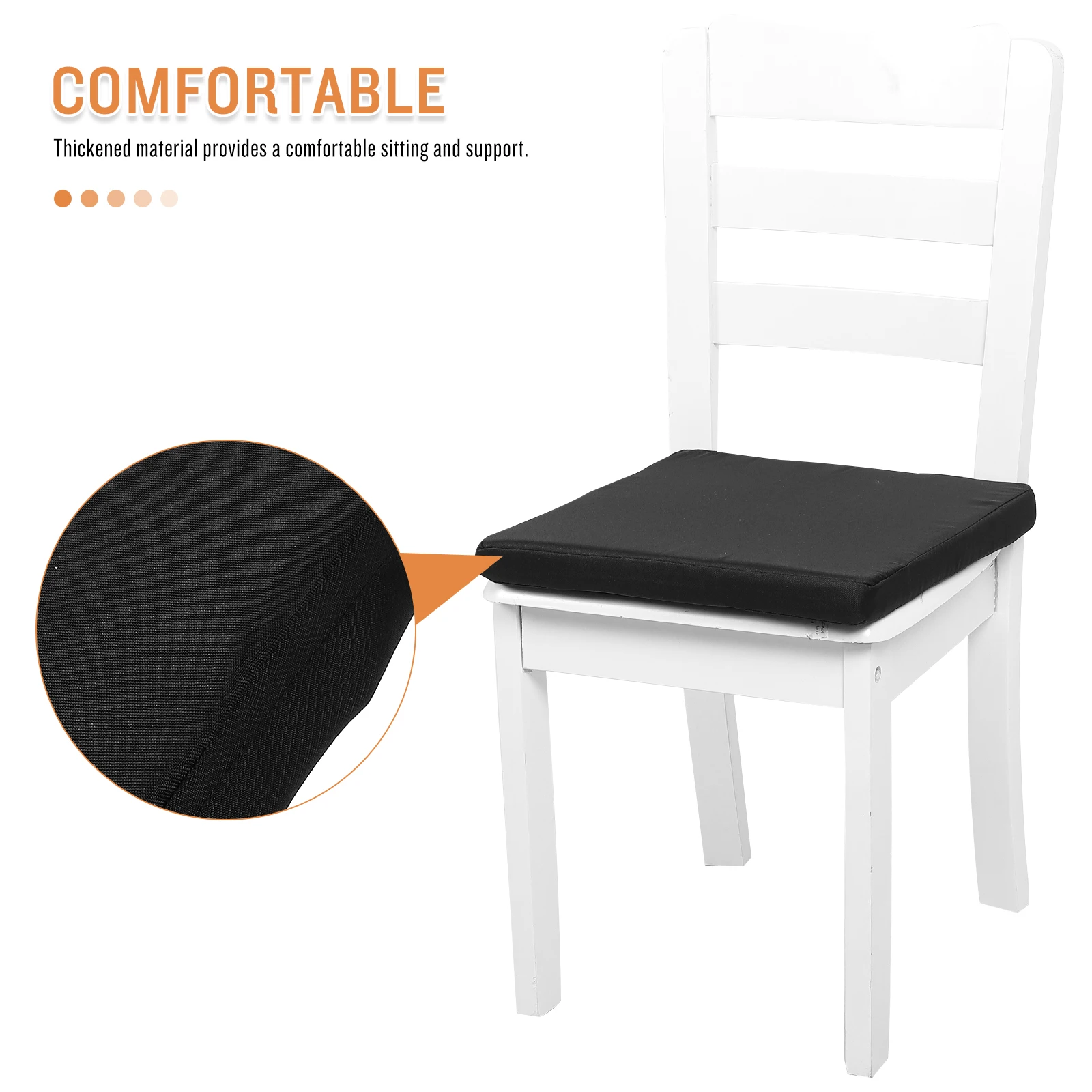 

Thickened Seat Office Soft Desk Pad Non-Slip Reusable Square Cushion For Car Seats Waterproof Garden Chair Cushion Gaming Chair