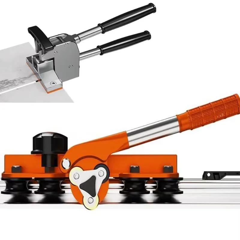 Multifunctional Tile & Rock Slab Large Format Track Cutter, Manual Sliding Rail Push Cutter, Cutting Tool for 1.5M-1.8M Slabs