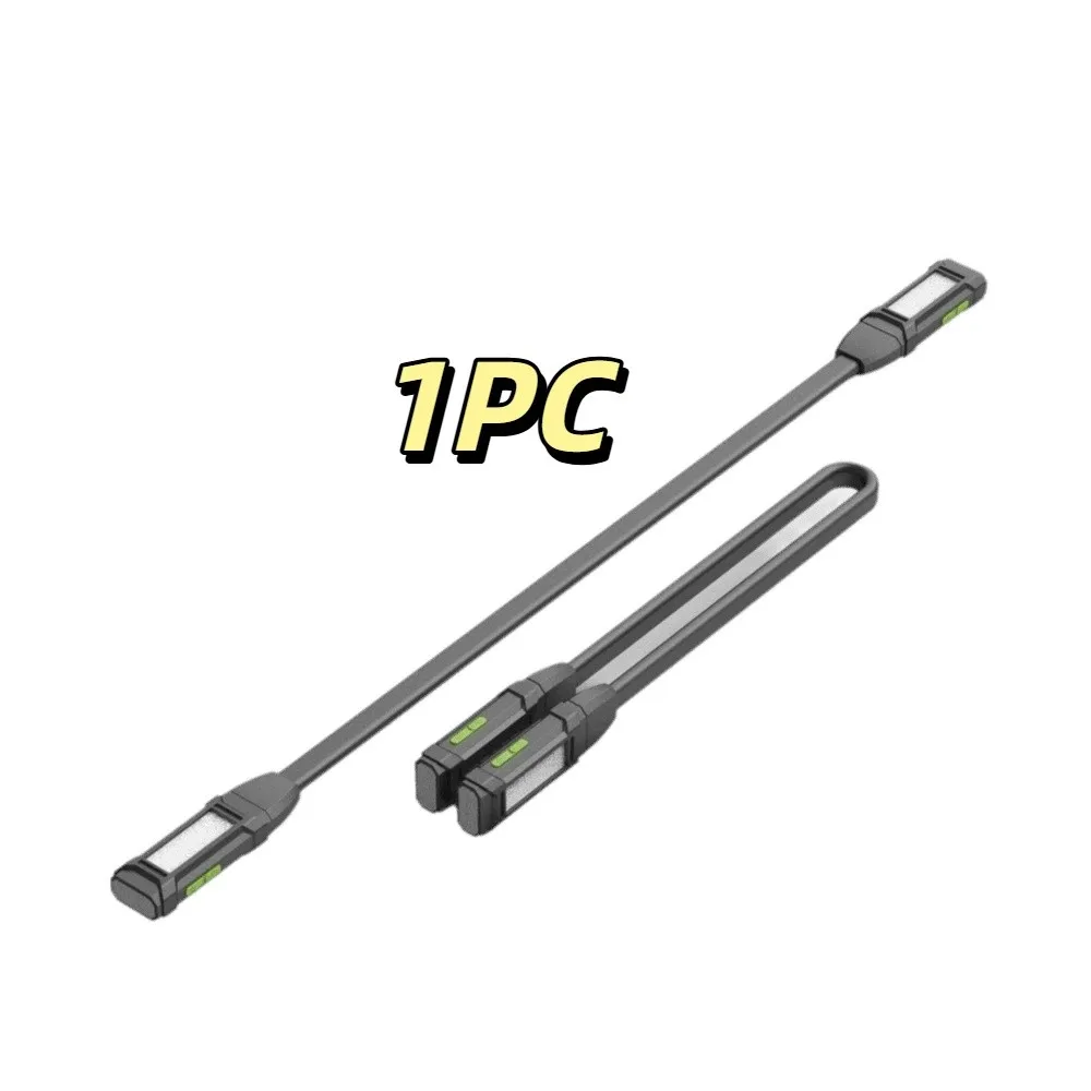 

Гибкая настраиваемая лампа для шеи с аккумулятором, магнитным креплением, функцией подвешивания, складной конструкцией, для чтения и работы