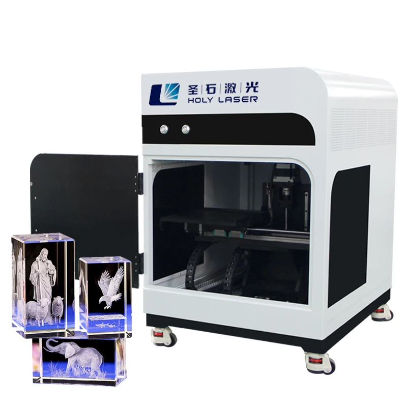HOLY LASER 3D Photo Crystal Diode Laser Subsurface Engraving Machine for Acrylic with High-Accuracy AI/DXF/PLT Support