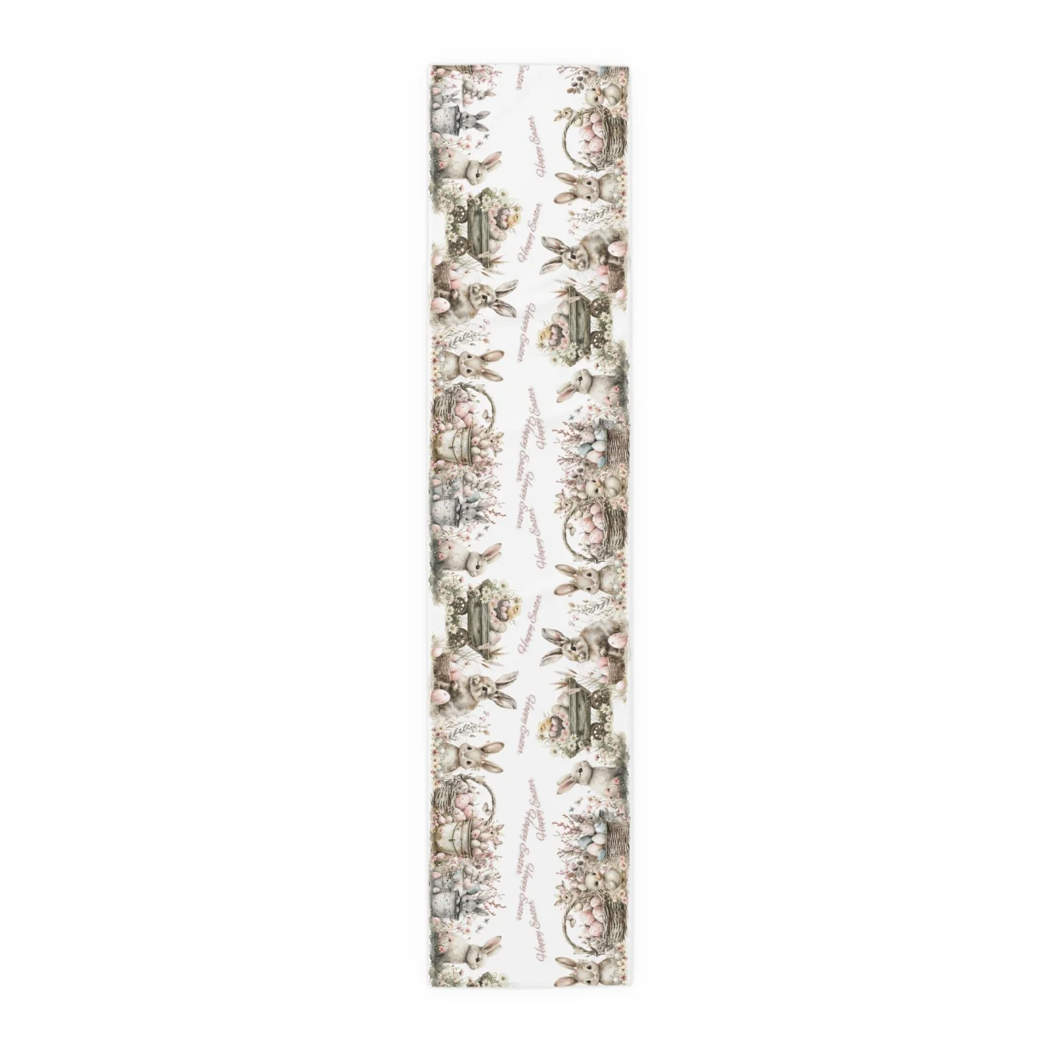 Easter Table Runner, Perfect for Spring Decor, Whimsical bunny Themed Dining, Holiday Table Setting, Easter decor
