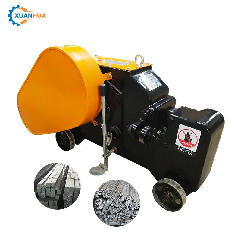 XC60 Rebar Cutter Machine  6-40mm Electric Manual Threaded Steel Portable Rebar Cutting Machine