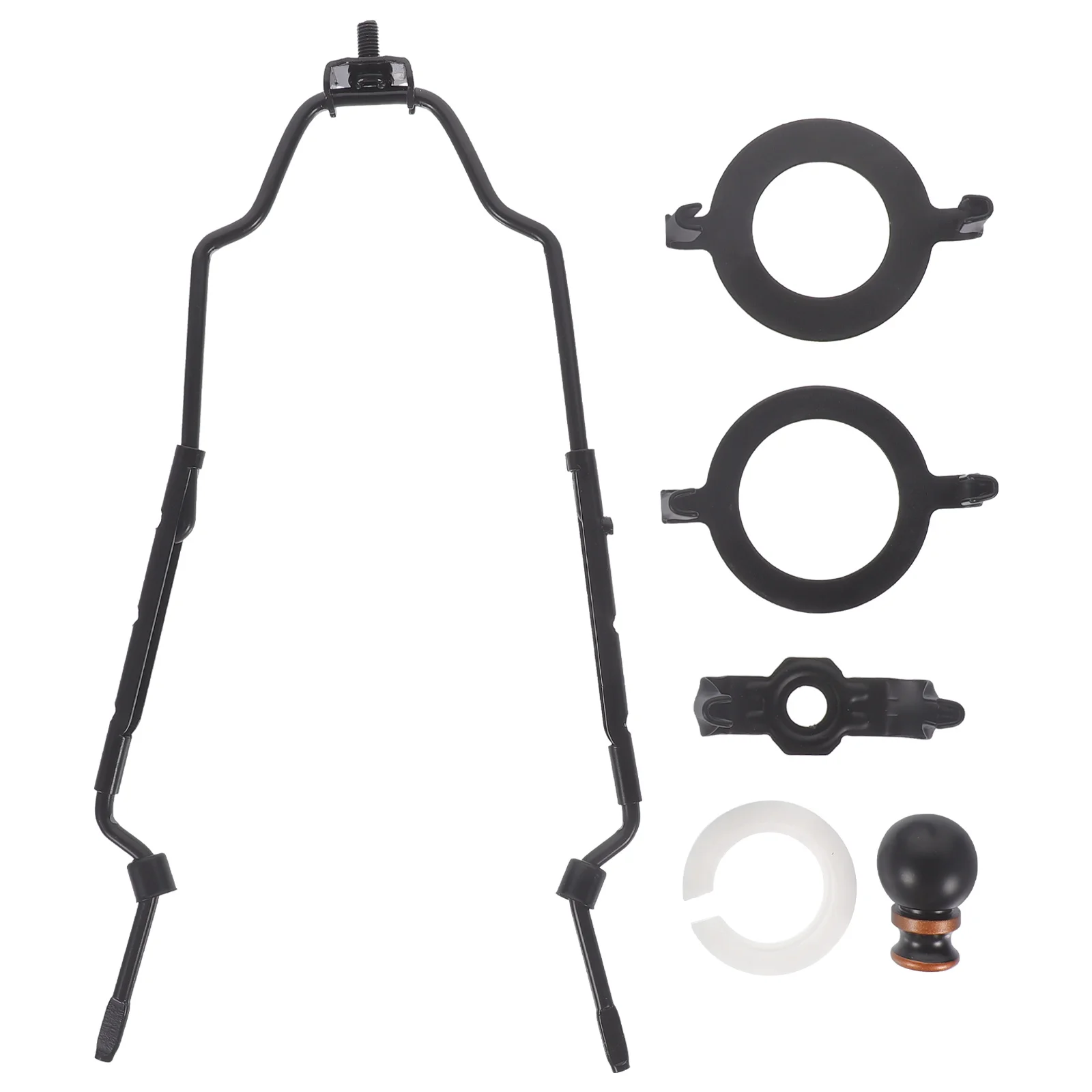 

1Set Y Shape Heavy Duty Lampshade Bracket Adjustable Lamp Harp Holder for Floor Table Lamp Repair Lighting Accessories