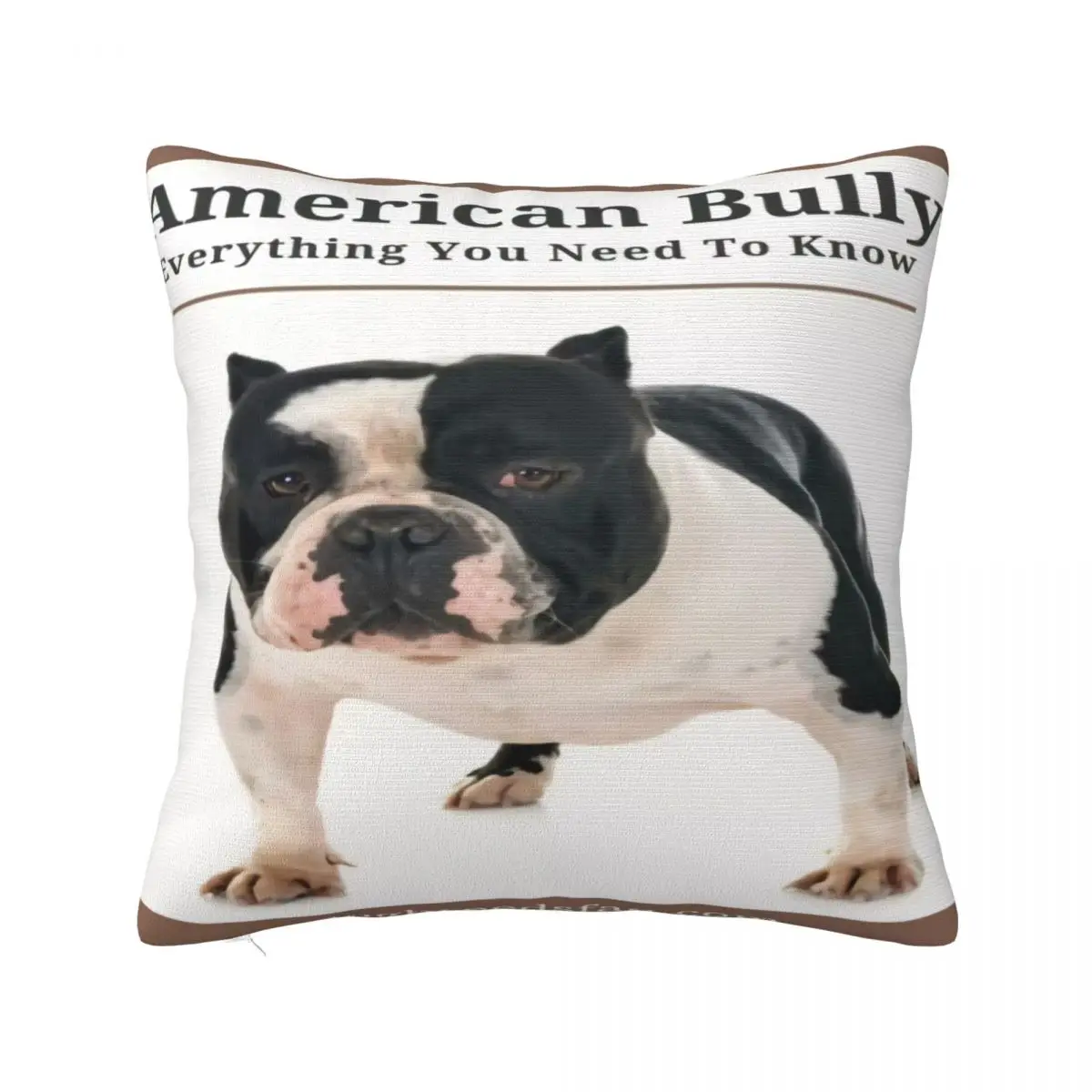 Bully Dog 3 Pillowcase Cushion Anime Living Room Cushion Cover Sofa Decorative Pillows Customizable